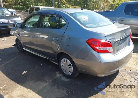 2019 Mitsubishi Mirage G4 Es z USA, uszkodzony, nr VIN ML32F3FJ2KHF03421